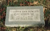 Charity Ann Bowers Greathouse tombstone