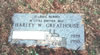 Harley W. Greathouse tombstone
