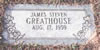 James Steven Greathouse tombstone