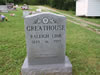 Raleigh (Jim) Greathouse tombstone