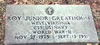 Roy Junior Greathouse tombstone
